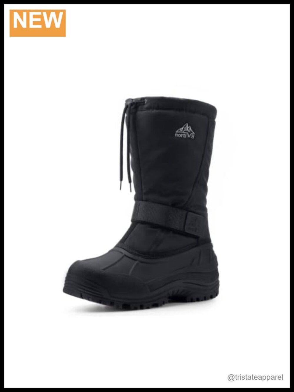 Men's Waterproof Insulated Winter Snow Boots -25°F Thinsulate High-Top